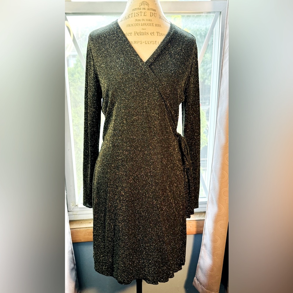 Melissa Paige wrap dress XL petite